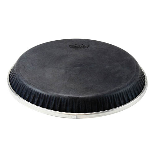 Conga Drumhead, Symmetry, 12.50“, Low Collar, D1, Skyndeep, 'black Calfskin' Graphic - Image 2