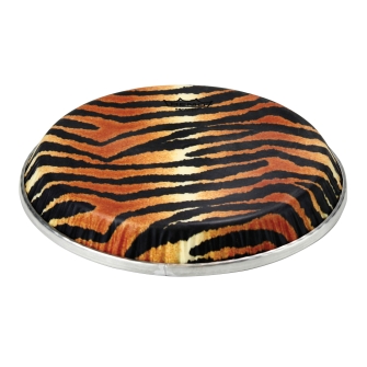 Conga Drumhead, Symmetry, 10.75“ D2, Skyndeep, ”tiger Stripe“ Graphic