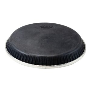 Conga Drumhead, Symmetry, 10.75“ D2, Skyndeep, 'black Calfskin' Graphic