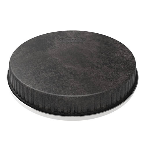 Bongo Drumhead, S-series, 6.75“, Skyndeep, 'black Calfskin' Graphic - Image 2