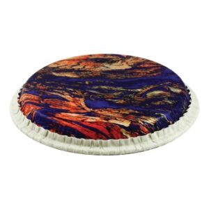 Conga Drumhead, Tucked, 11.75“, Skyndeep, ”molten Sea“ Graphic