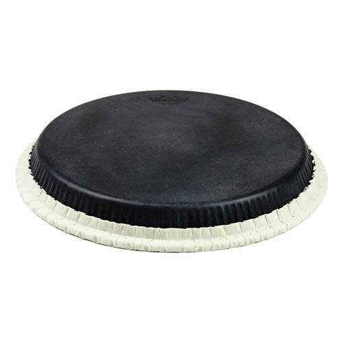 Conga Drumhead, Tucked, 12.5“, Skyndeep, 'black Calfskin' Graphic - Image 2
