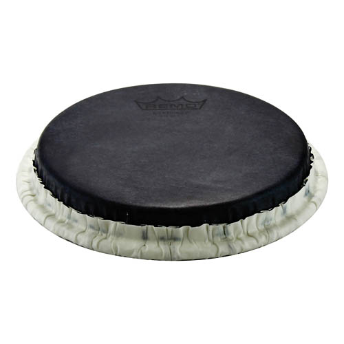 Bongo Drumhead, Tucked, 7.15“, Skyndeep, 'black Calfskin' Graphic - Image 2