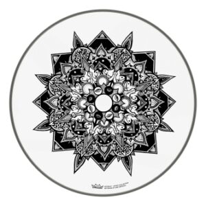 Batter, Artbeat Artist Collection, 16'' Diameter, Skyndeep, Emperor Clear, 'disillusion