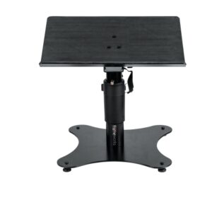 Universal Laptop Desktop Stand With Adjustable Height & Weighted Base