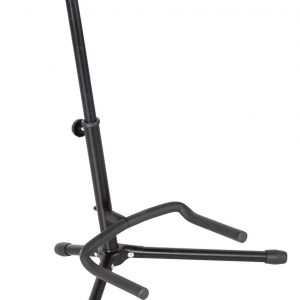 Rok-it Tubular Guitar Stand To Hold Electric Or Acoustic Guitars. Padded Body And Neck
