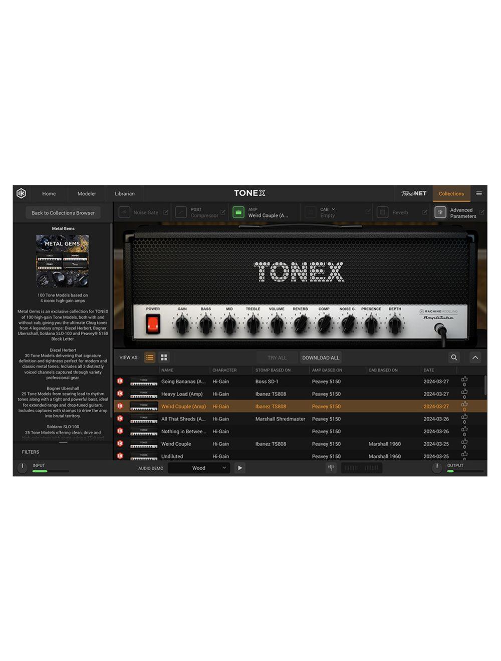 TONEX Metal Gems