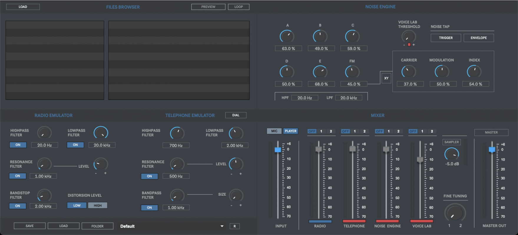 Talkie Box 3 product interface
