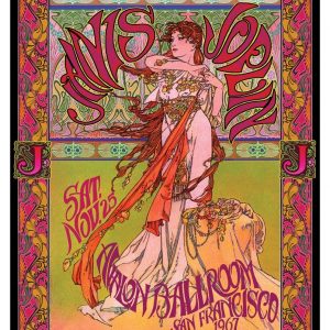 NMR Janis Joplin Poster