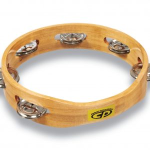 CP by LP CP388 8“ Handheld Single Row Tambourine - Steel Jingles
