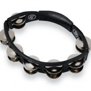 LP Cyclops Handheld Tambourine - Black with Steel Jingles