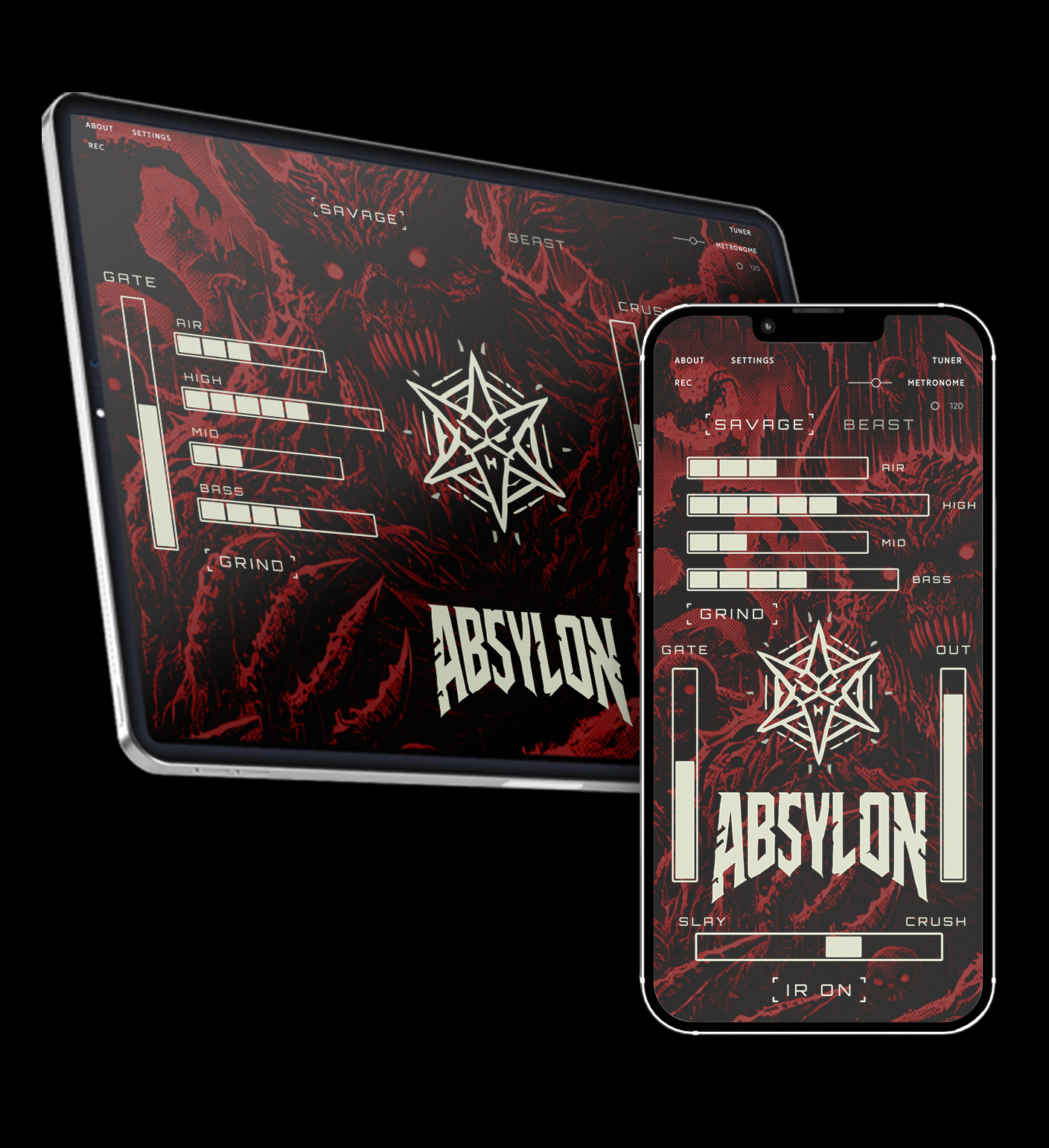 Absylon - Extended Range Guitar Plugin