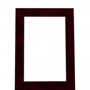 Axhacc 12X18 Frame RED Suede