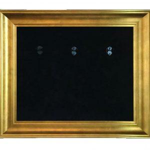 Axhacc 22X18 Frame BLK Suede