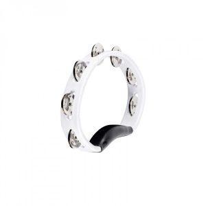 CP by LP CP379 10“ Handheld Single Row Headed Tambourine - Steel Jingles