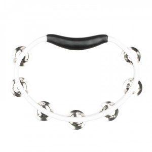 CP by LP CP389 10“ Handheld Single Row Tambourine - Steel Jingles