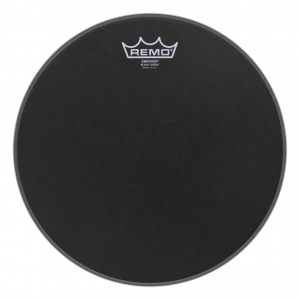 Emperor Black Suede Drumhead