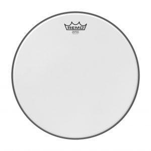 Emperor White Suede Drumhead