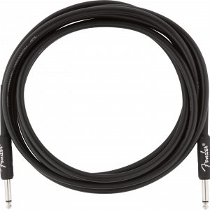 Fender Professional Series Instrument Cable, Straight/Straight, 10', Black - B-Stock