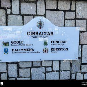 Gibrlt Gibraltar "G" Sign