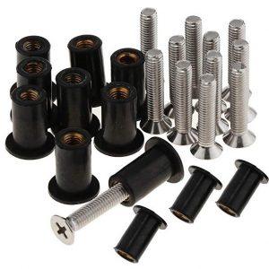 Gibrlt Rubber NUT & Bolt SET