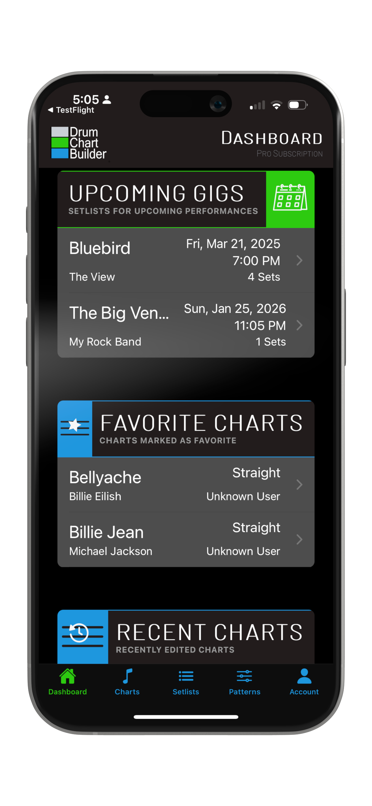 Drum Chart Builder 1 Year Standard Subscription