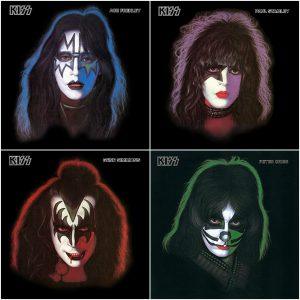 Iconic Kiss Solo Albums TIN