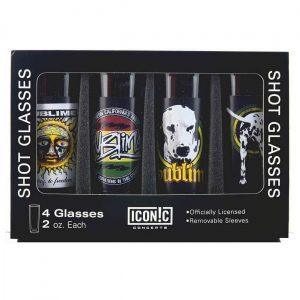 Iconic Sublime 4 Shot Glasses