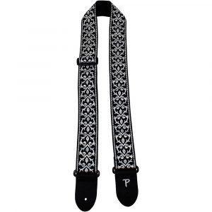 Levstp 2" Wide Black Jacquard