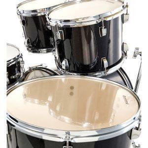 Ludwig 5PC Black KT BX2 Bstk