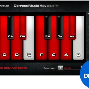 Correct music key /scale
