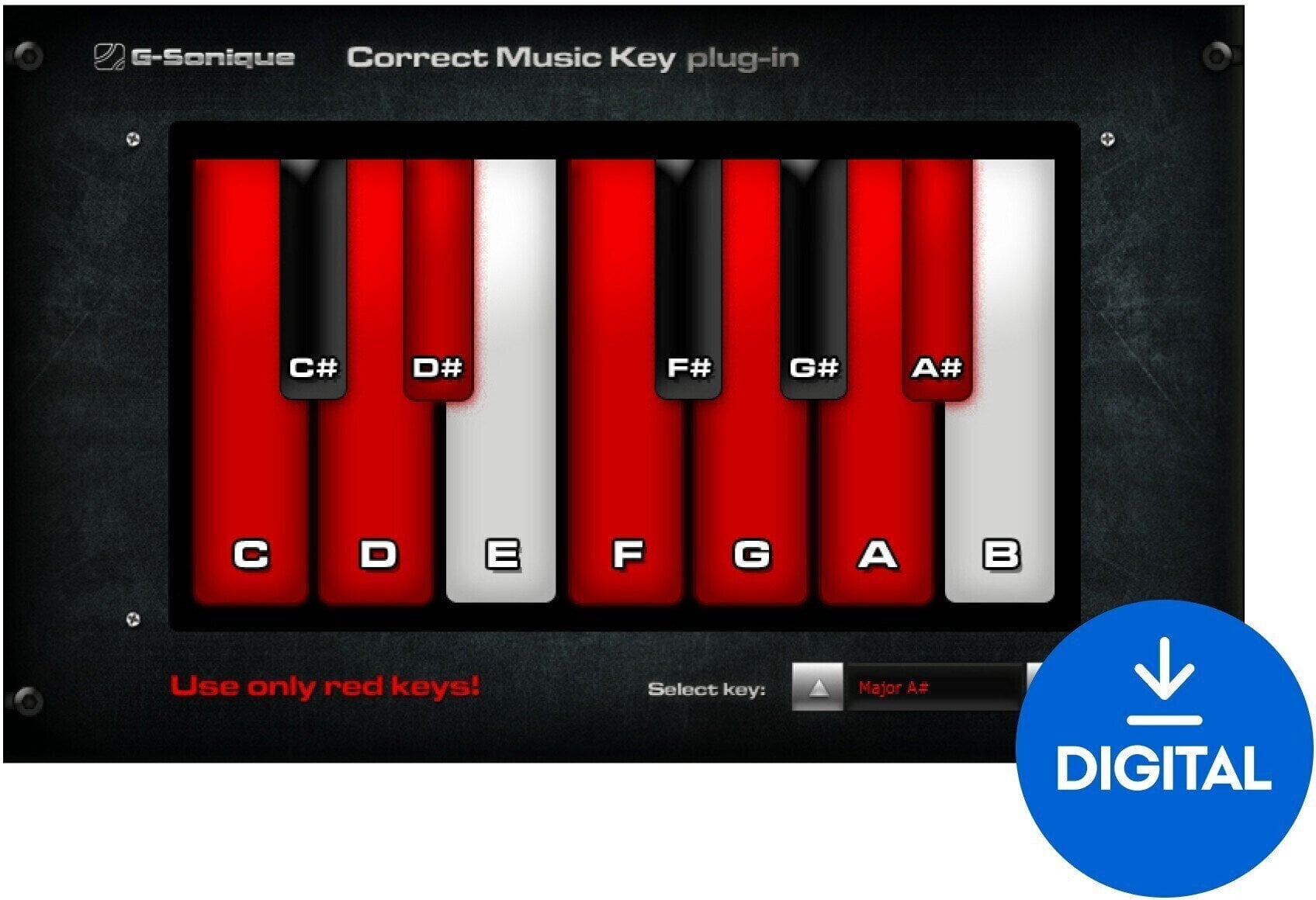 Correct Music Key /Scale