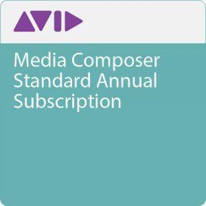 Avid Media Composer Standard Annual Subscription product image