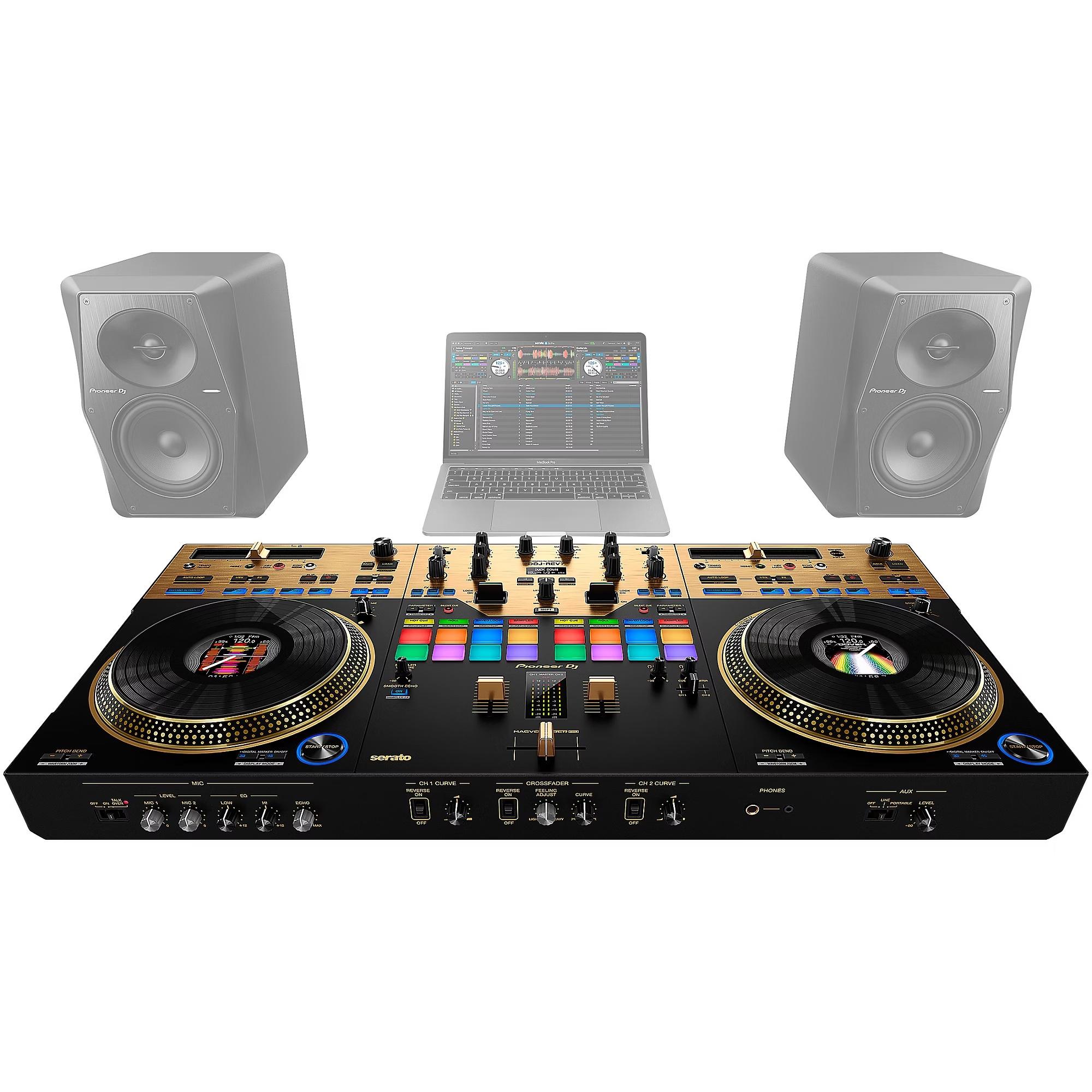 DDJ-REV7-N DJ Controller – Limited Edition Gold