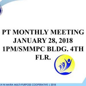 Ptdld PT Monthly SUB DLD