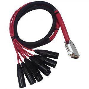 Pthd Avid DB25-TRS Dsnake 4FT