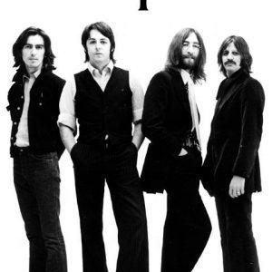 Studio Beatles White Poster