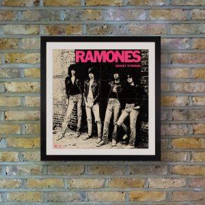 Studio Ramones Rocket Poster