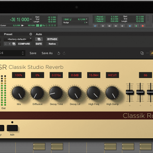T-RackS CSR Room Reverb