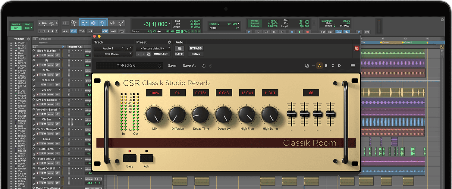 T-RackS CSR Room Reverb