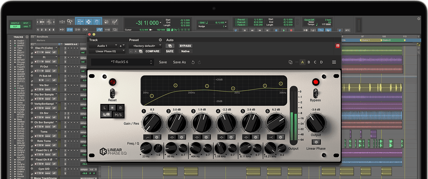 T-RackS Linear Phase EQ
