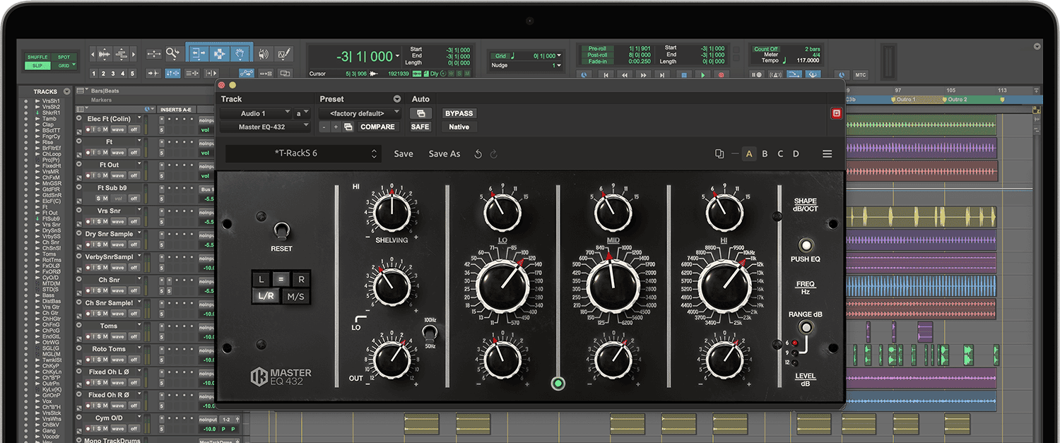 T-RackS Master EQ 432