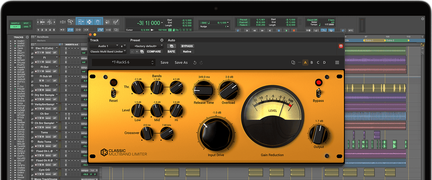 T-RackS Single Class MB Limiter