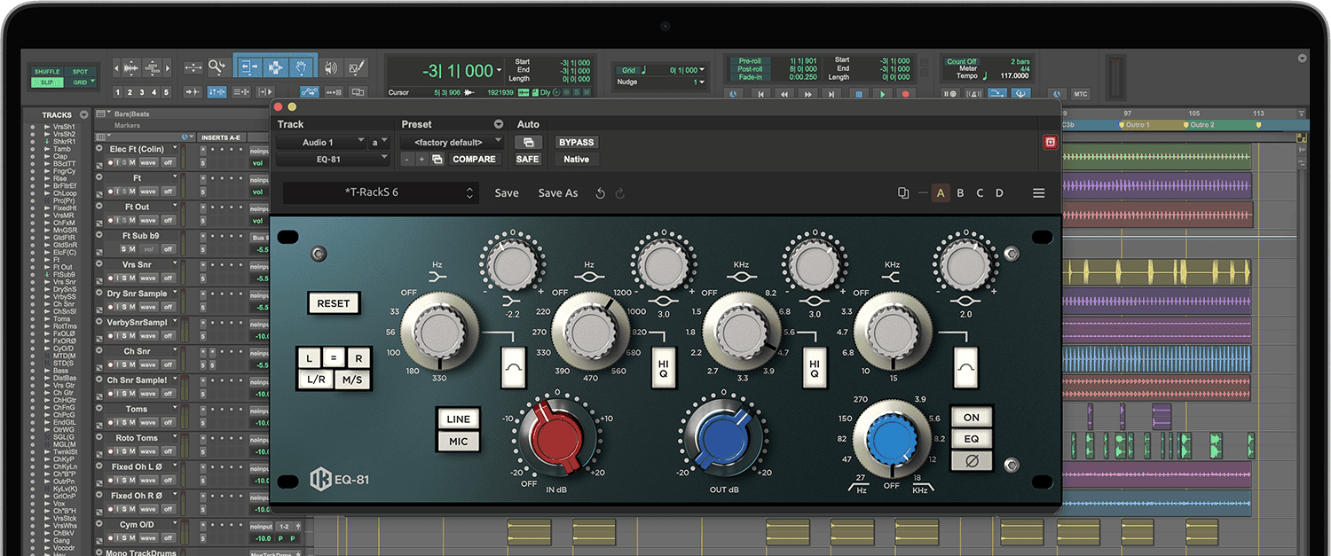 T-RackS Single EQ 81