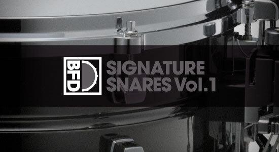 BFD Signature Snares Vol. 1 - Yamaha Artist Expansion Pack