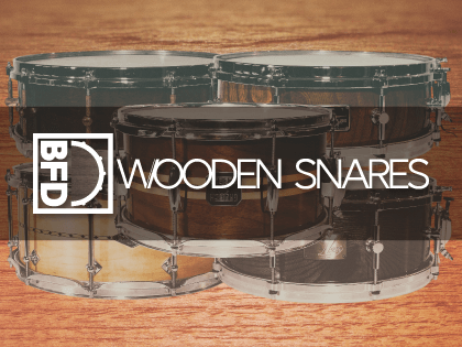 BFD Wooden Snares Expansion Pack for BFD3
