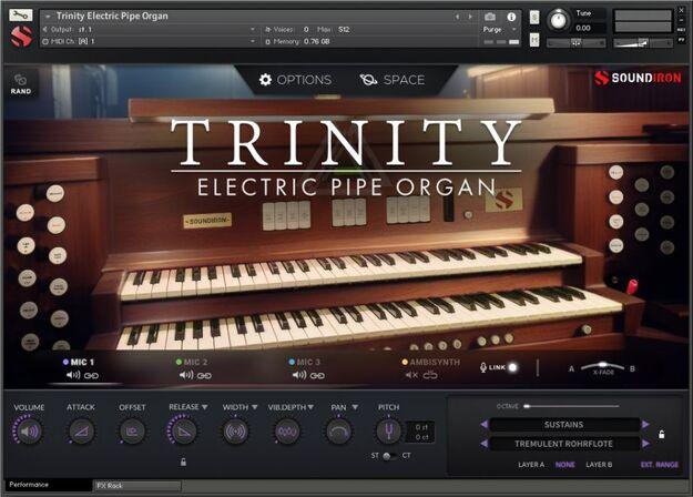 Trinity Electric Pipe Organ