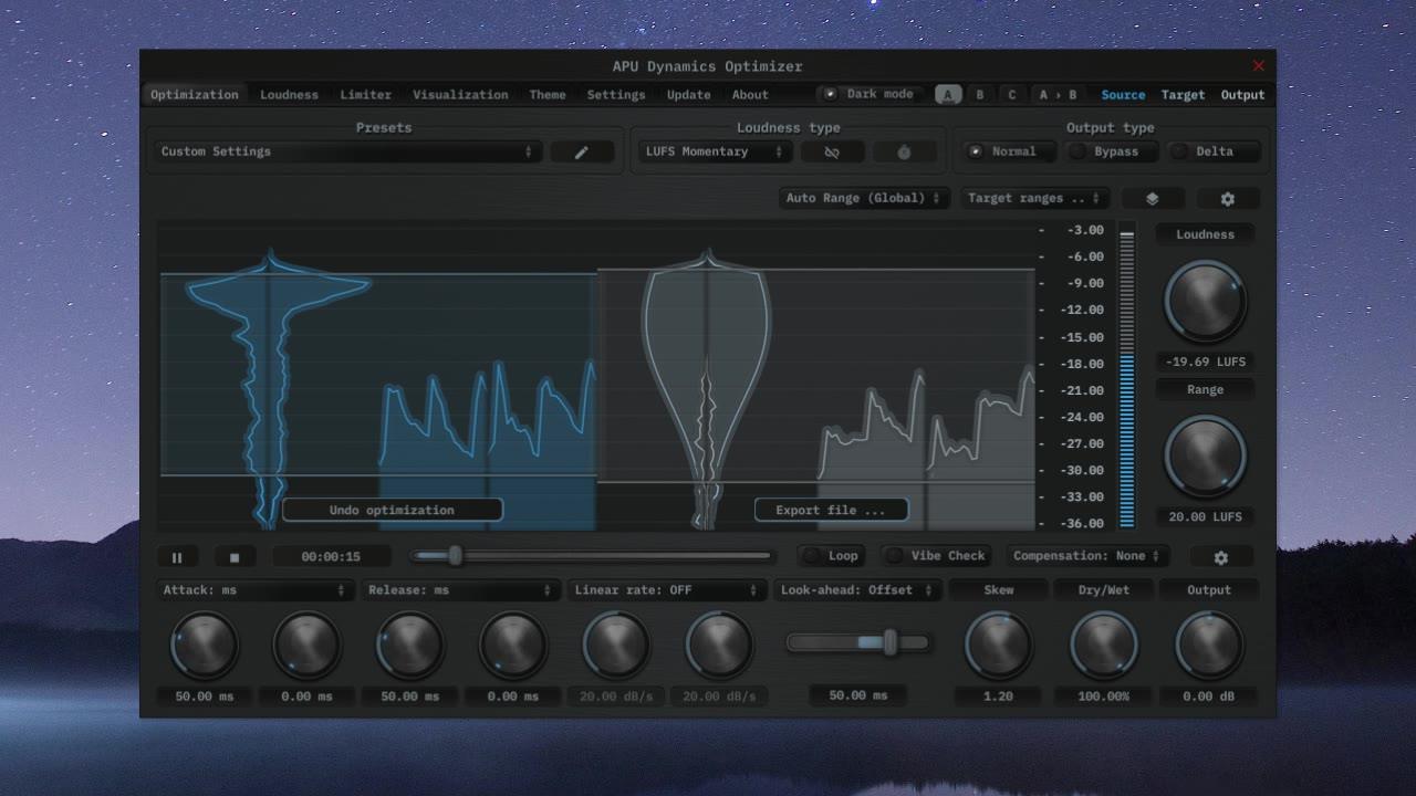 APU Dynamics Optimizer