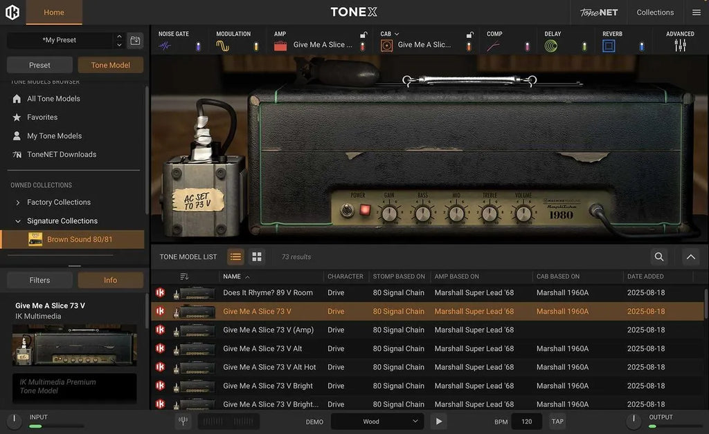 TONEX Brown Sound 82/84 Collection