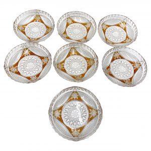 Tycoon SET OF 7 Crystal Bowls